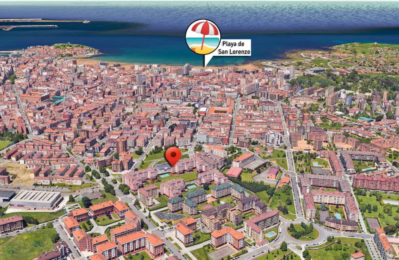 Apartamento Con Piscina Gijón